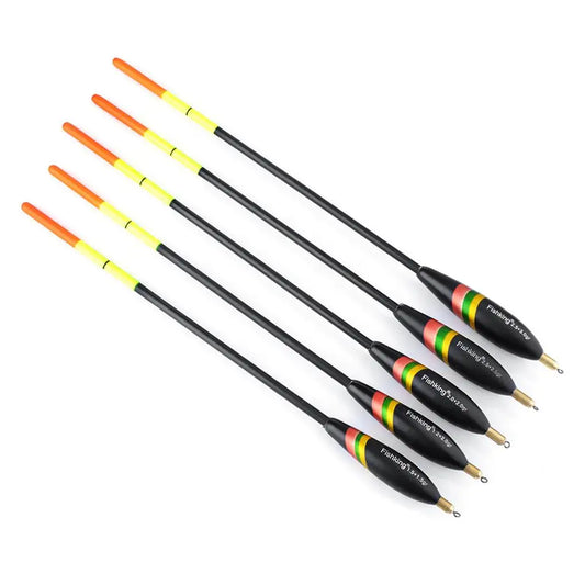 5Pcs Fishing Bobbers Balsa Float Cork Vertical Buoy Fishing Float for Carp Fishing Tackle Accessories