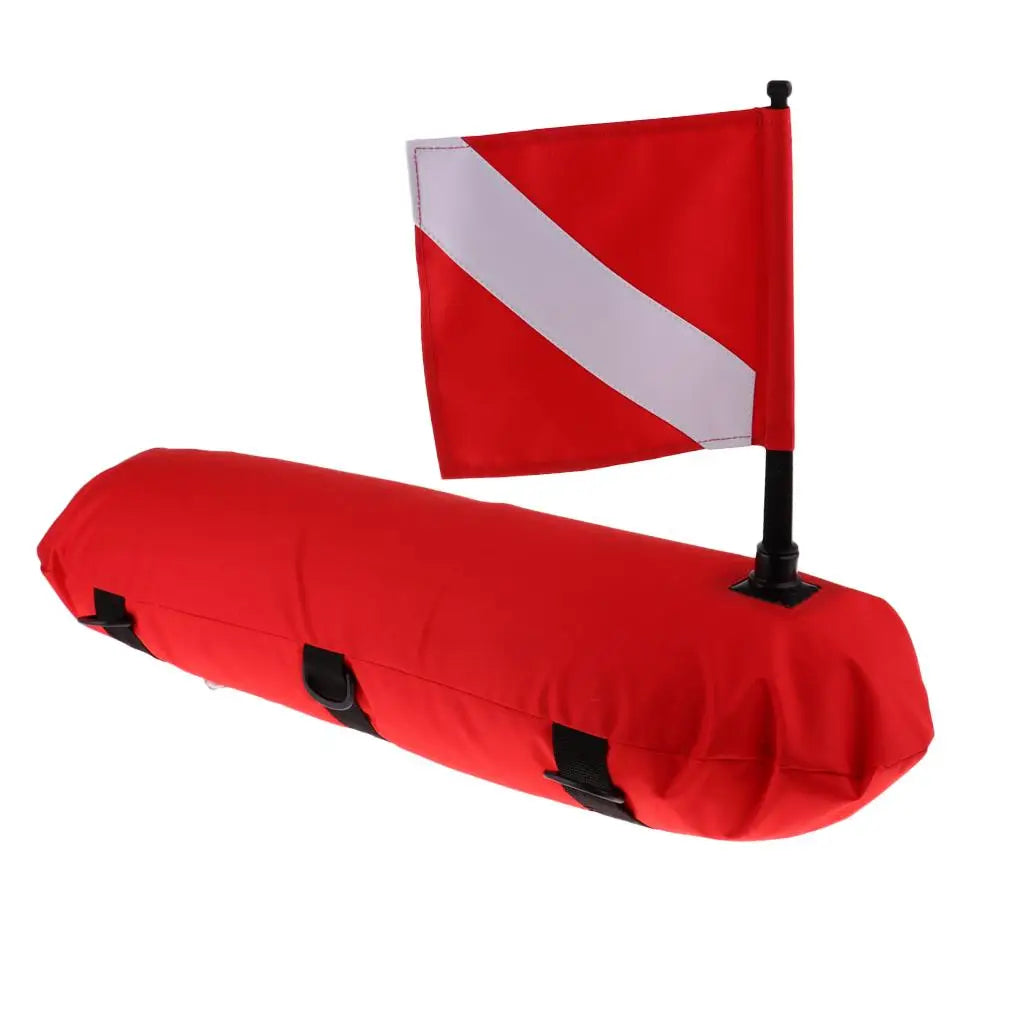 Safe Inflatable Scuba Diving Float Buoy & Dive Flag for Diver Down