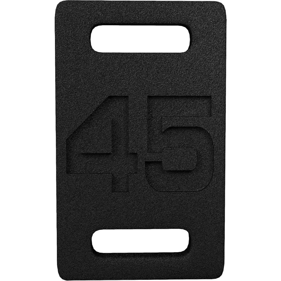 Cast Iron Plate, Weighted Plate for Swings, Squat, Strength Training, Fitness Workout, and Home Exercises,45 Pounds
