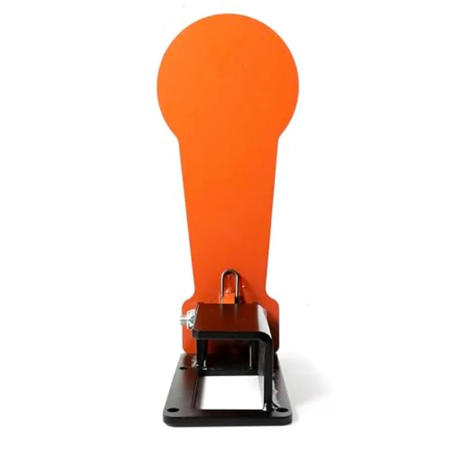 12 PopUp Target for Range Training: Classic 3 8 Thick Reactive Steel Popper with Free Standing Auto Reset Feature Includes Comp