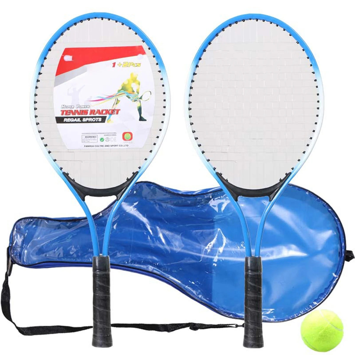 Kids Tennis Rackets with Tennis Ball Tennis Trainer for Children Beginners Children Tennis Racket