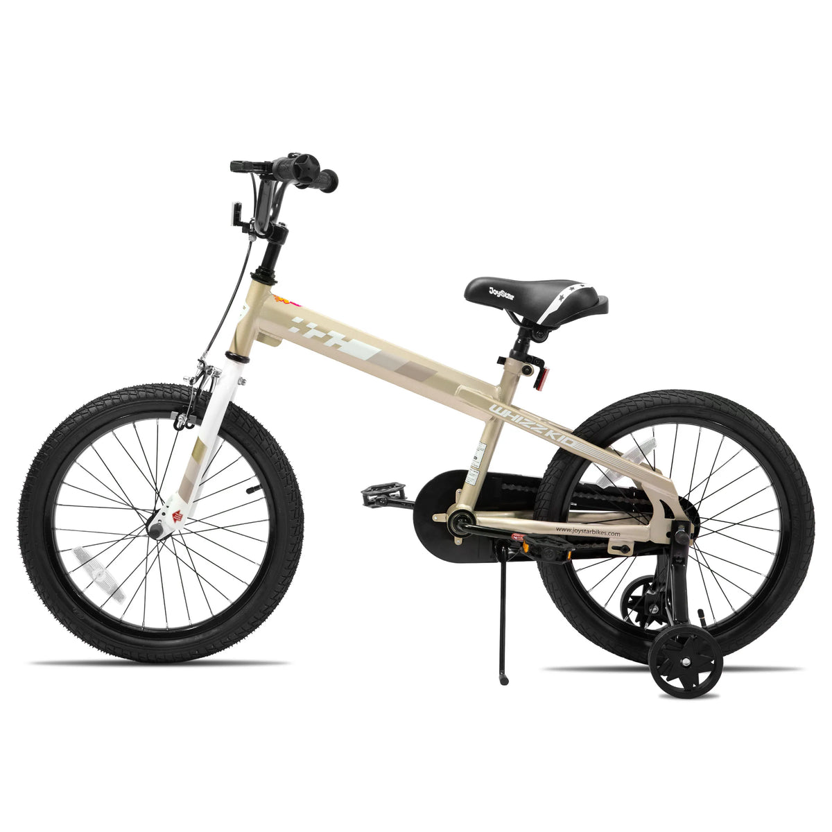JOYSTAR Whizz BMX Style Kids Bike 18-20 Inch with Training Wheels Dual Brake System And Bell Ideal for Toddlers & Kids Ages 5-13 Years