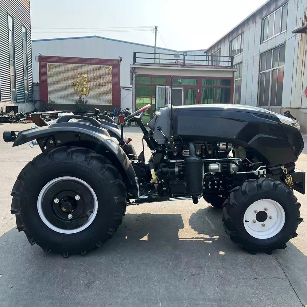 60HP 4WD Farm Tractor CE Euro5 EPA Diesel Engine Agricultural Wheeled Tractor For Farm Plowing Harvesting