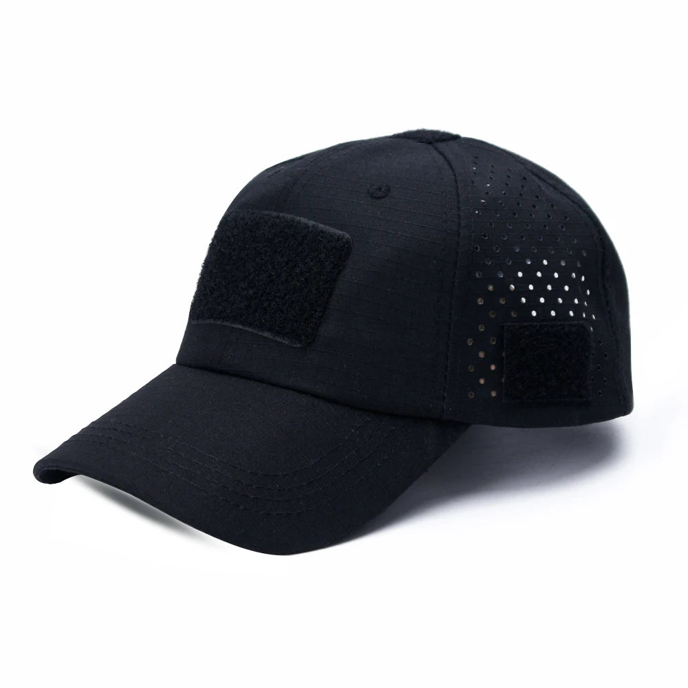 New Men Camouflage Baseball Cap Breathable Sunscreen Hat Outdoor Sports Hunting Hiking Camping Beach Fishing Sun Hat