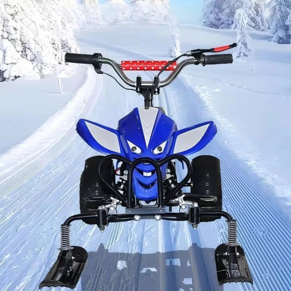 Electric Snowmobile For Kids Outdoor Children's Snow Car Winter Play Equipment For Playground For Adult And Children Snow Sports