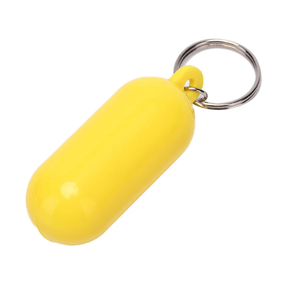 Float Keys Buckle Portable Floating Keychain Plastic Anti-lost Lightweight Swimming Drifting Beach Accessories
