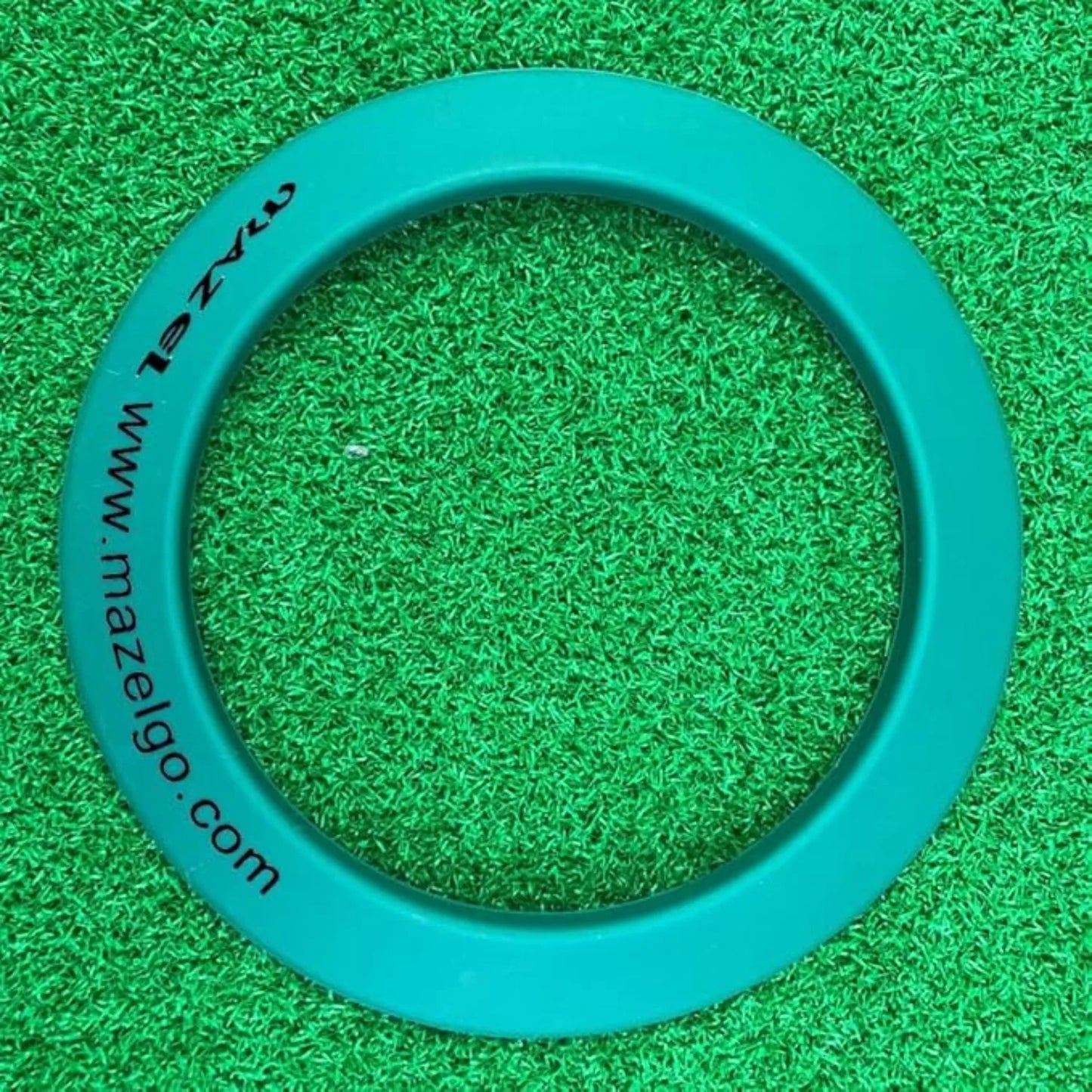 MAZEL Golf Putting Cup/Ring for Training Aid Indoor & Outdoor - All-Direction Practice Hole Putting Accuracy Trainer