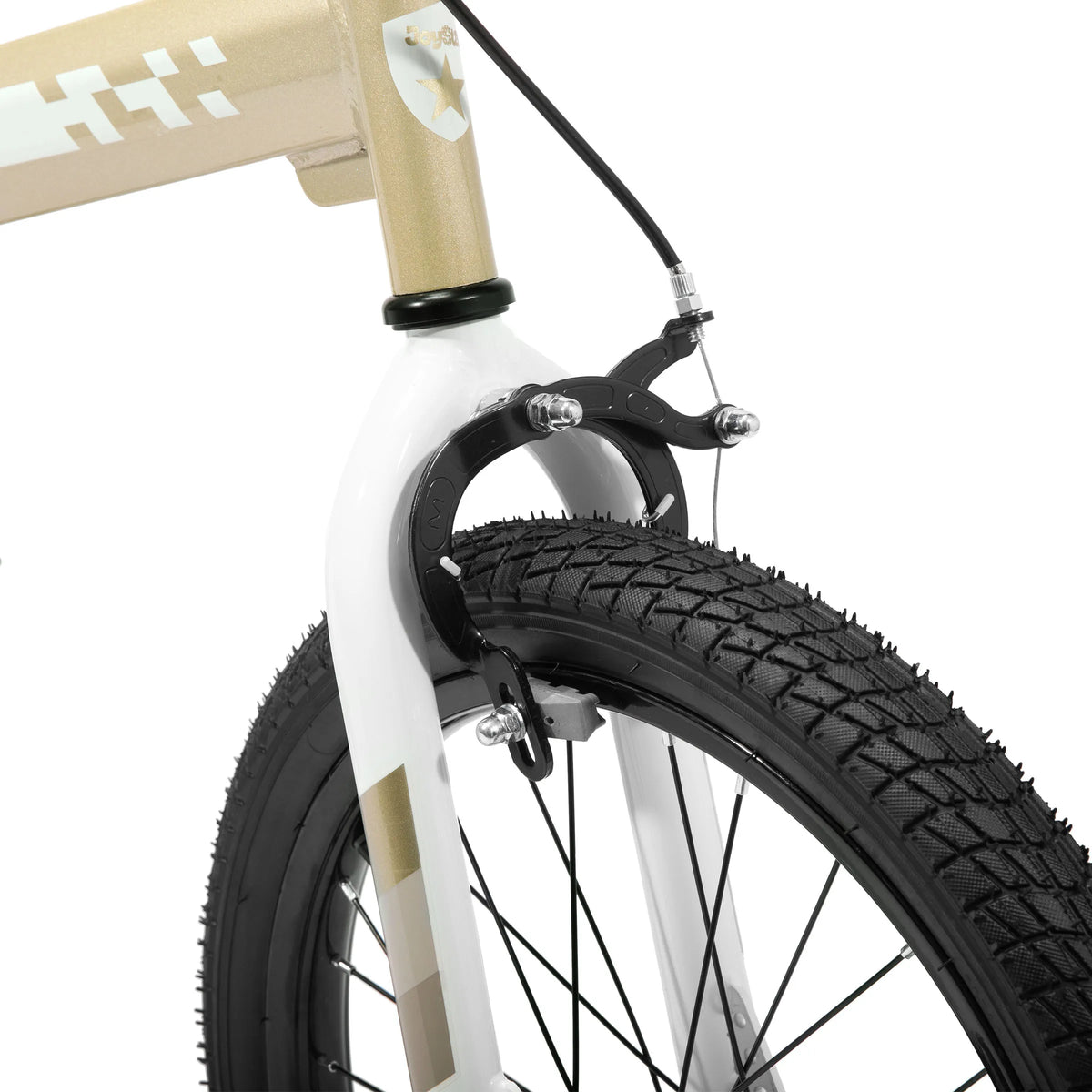JOYSTAR Whizz BMX Style Kids Bike 18-20 Inch with Training Wheels Dual Brake System And Bell Ideal for Toddlers & Kids Ages 5-13 Years