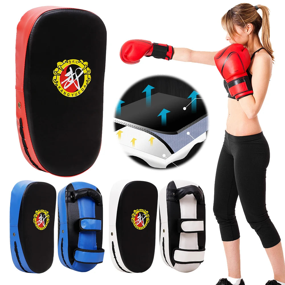 Boxing Mitts Training Target Focus Punch Pad Combat Taekwondo Boxer Pads Kick Bag Karate Combat Thai Glove Fitness Equipment