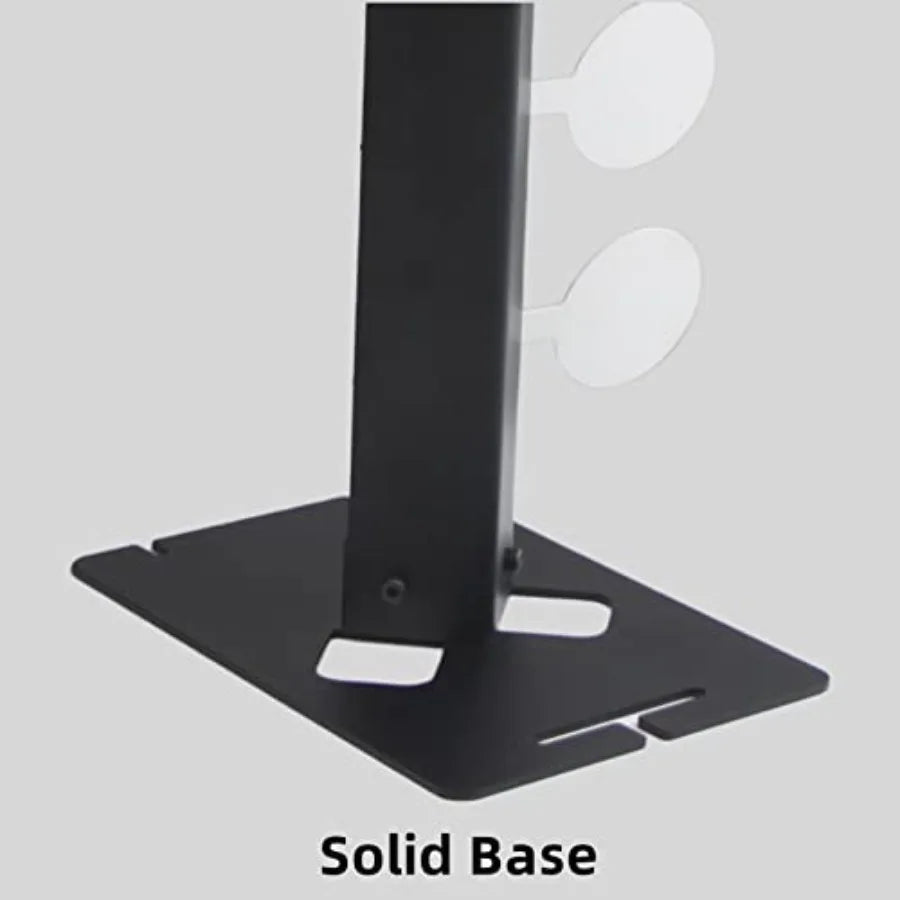 Resetting and Rotate Metal Shooting Target for Airsoft BB Guns with Dual Star Design and TreeShaped Structure for Enhanced Outd