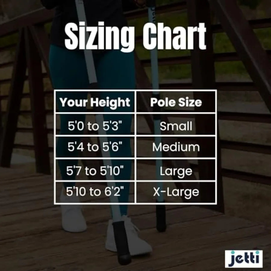 Weighted Walking Sticks for Seniors, Women and Men 1.2lb Each Ergonomic Hiking Poles for Balance, Posture and Stability Durable