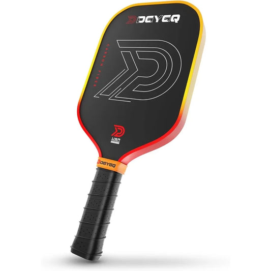 Pickleball Paddles - Professional Carbon Fiber Paddle with Honeycomb Core Pickleball Rackets - Lightweight Precision and Enhanc