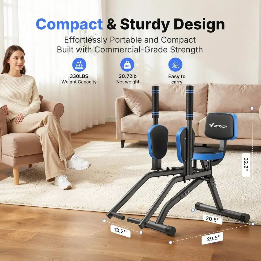 Hip Abductor Machine For Home Gym, Glute Machine For Women, Outer Thigh Sculpting, Leg Abductor Machine, Glute & Thigh Exercise Equipment