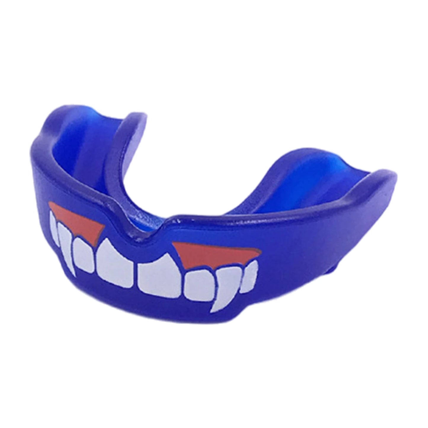 Easy Self-Fit Gum Shield W/ Case Mouthguard for Braces EVA Teeth Protector for Boxing Judo Karate Hockey & All Contact Sports