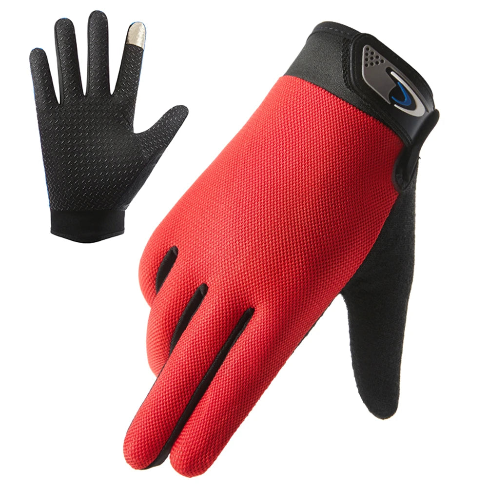 Full Finger Fishing Gloves Summer Men Women's Fishing Gloves Long Mtb Touchscreen Breathable Fishing Accessories