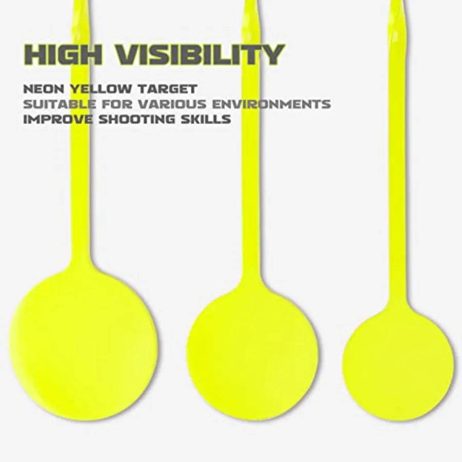AR500 Steel 1 4 6 Spinning Targets Target Stand Kit Ideal for.22 Rimfire Airgun Pellet Guns Durable and Reliable Perfo