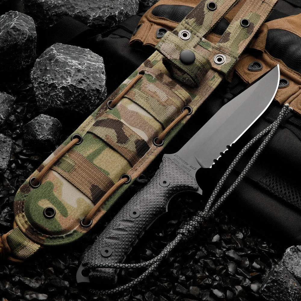 Portable multifunctional knives, perfect EDC men's knives, outdoor survival knives, manual tools, men's gifts