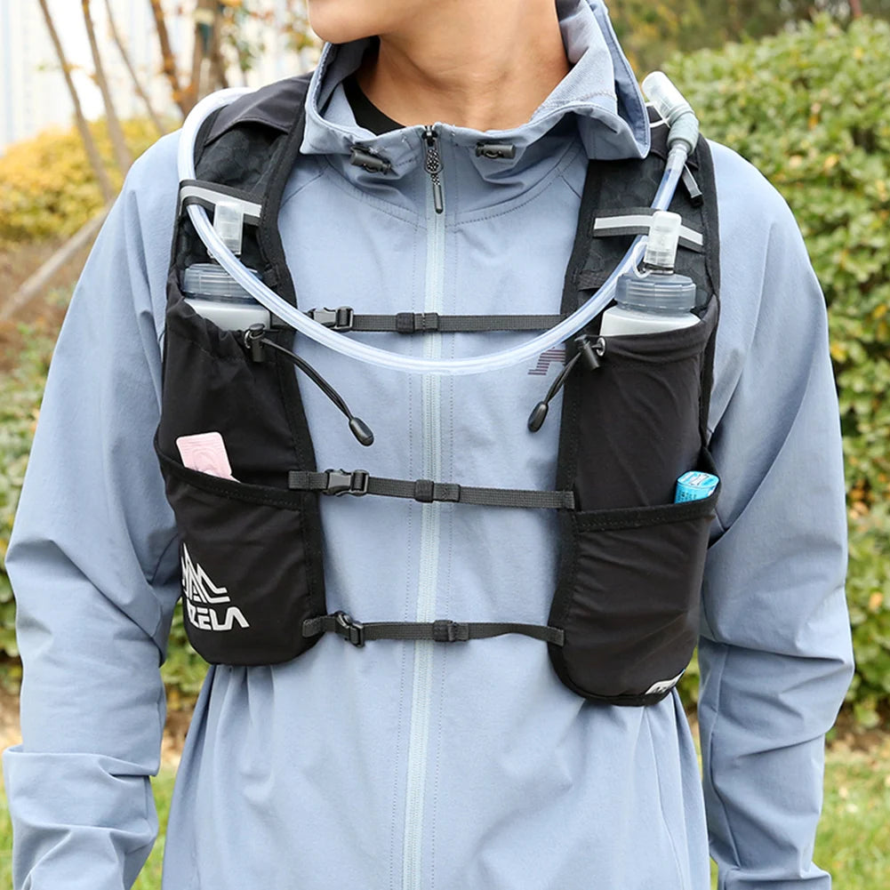 Outdoor Running Hydration Vest Backpack Lightweight Running Vests Men Women for Trail Running Bags Backpack Marathon Cycling