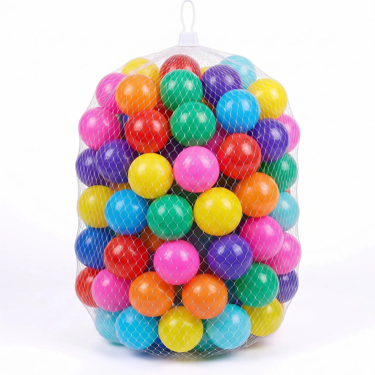 Multicolor Plastic Ball Pit Balls 500/1000/2000 PCS 2.2 Inch Safe Anti‑Choking PE Balls for Kids Bounce House Inflatable Water Pool Play Tent Ball Pit