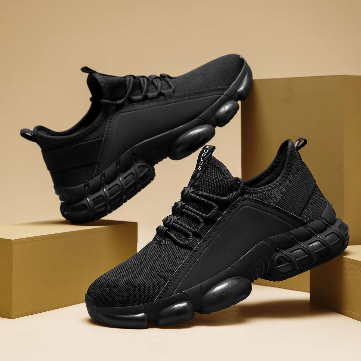 Four-season men's casual sports shoes, running shoes, anti-slip, wear-resistant and comfortable men's basketball shoes