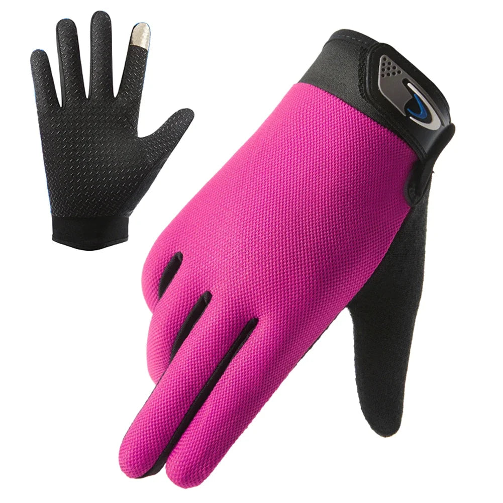 Full Finger Fishing Gloves Summer Men Women's Fishing Gloves Long Mtb Touchscreen Breathable Fishing Accessories