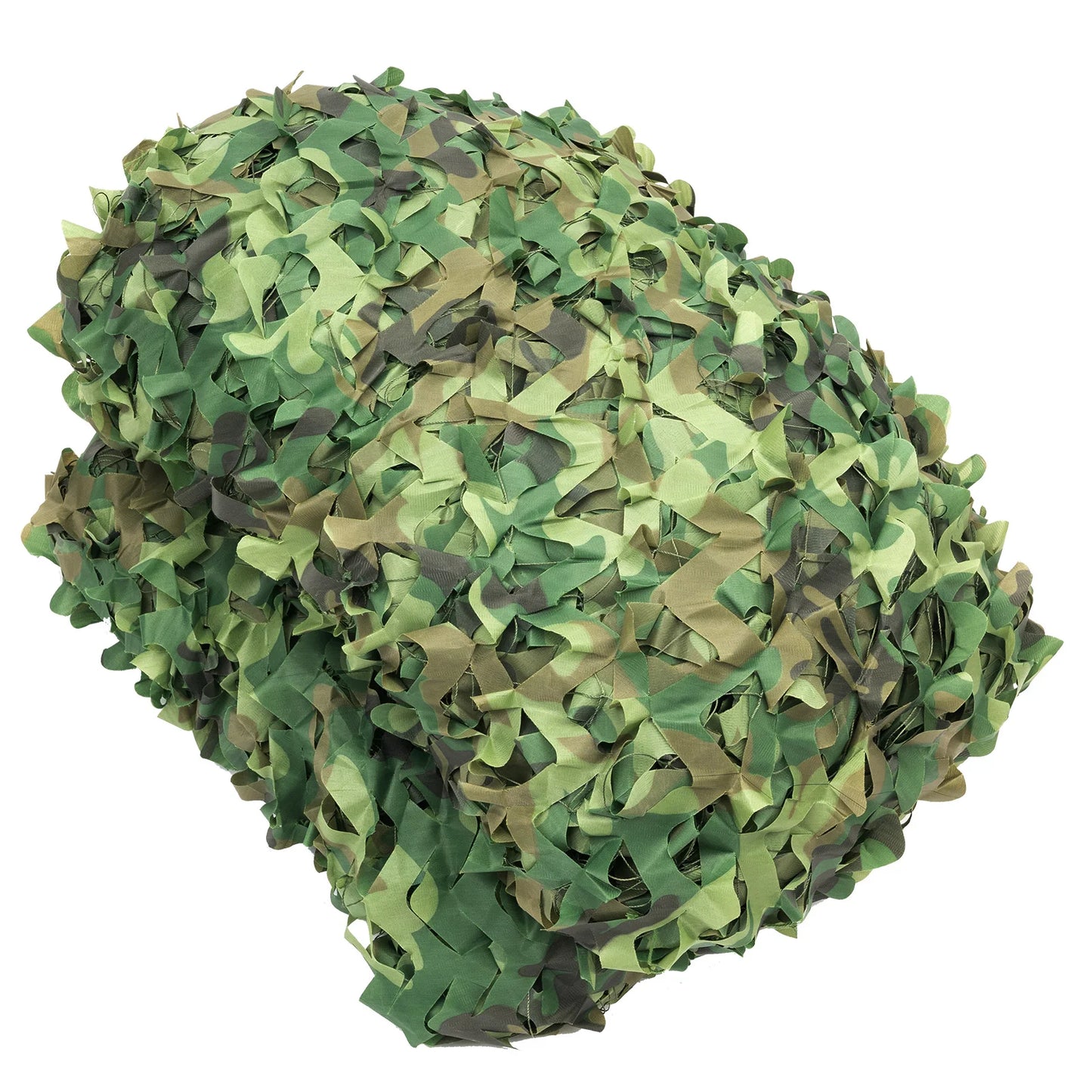 Foldable Camouflage Net Using Woodland Color and Simulation Net Design Wear-resistant, Tear-resistant for Multiple Seasons