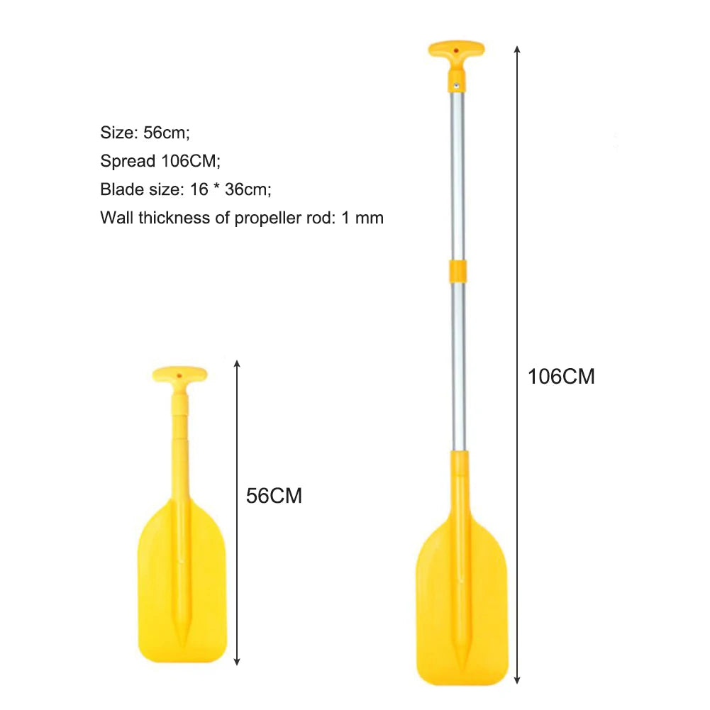 Safety Portable Telescoping Rafting Accessories Retractable Paddle Oar Portable Telescope Boating for Water Sports