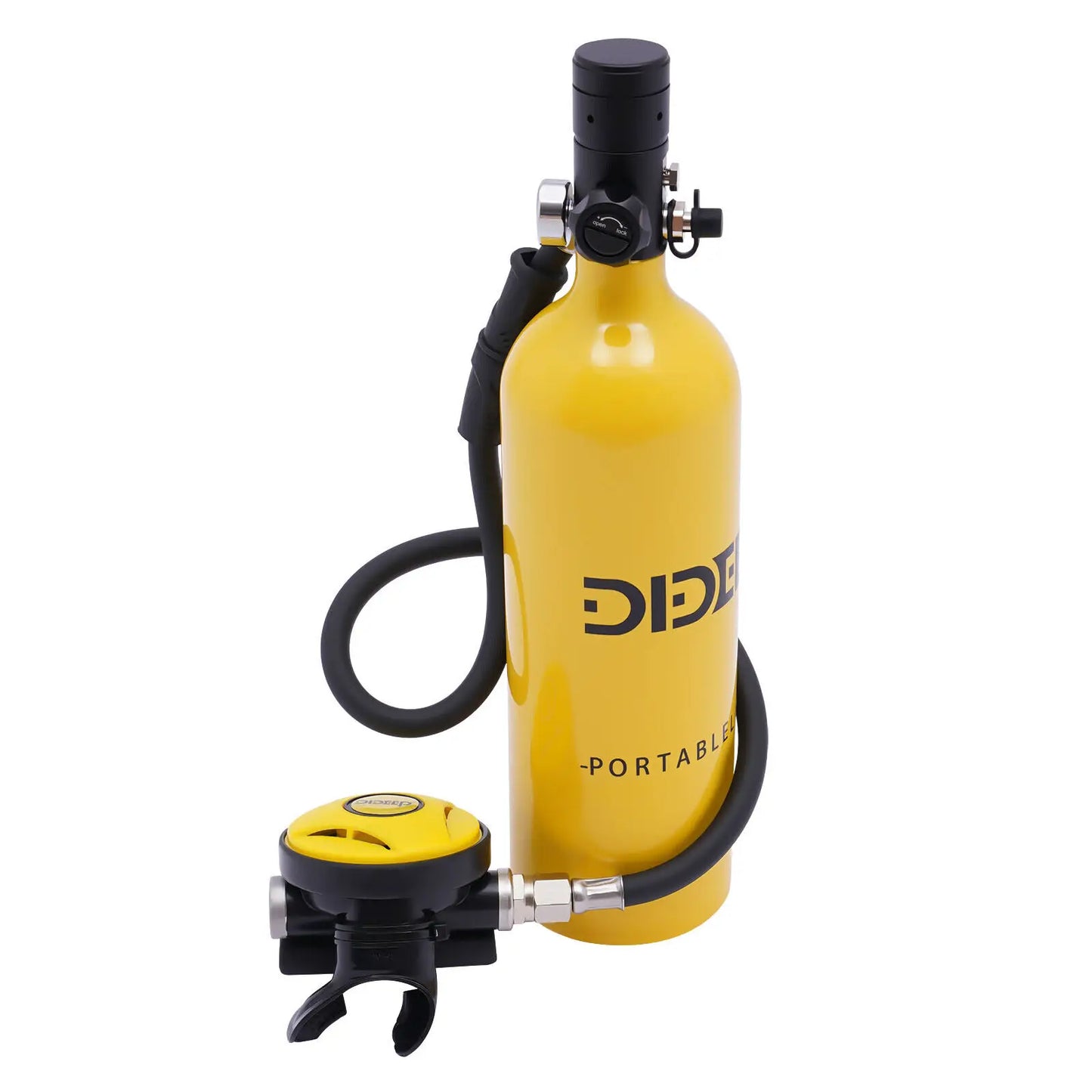 Reusable Mini Scuba Tank – 15-20 Minutes Breathing Capacity for Underwater Use