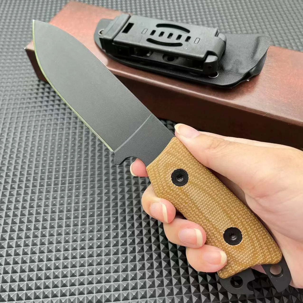 High Hardness Tactical Outdoor Knives Multifunctional Jungle Pocket Survival Hunting Combat Knife Camping Hiking Cutting Tools