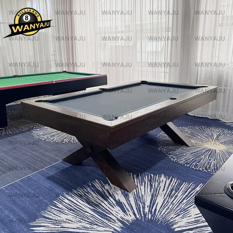 Premium Custom-Made Slate Carving Pool Tables 7FT 8FT 9FT American Style Claw Billiard Table for Sale