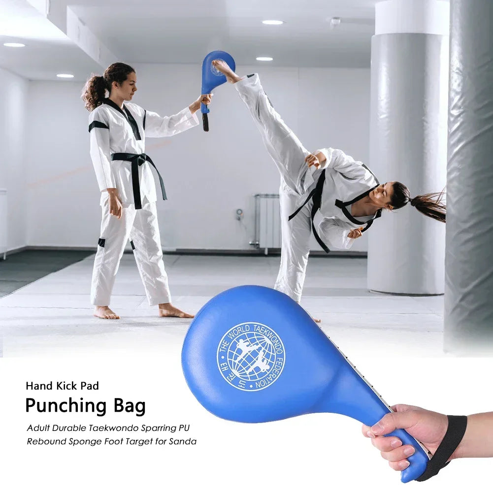 Taekwondo Boxing Pads for Children Kick Pad Target Karate Punch PU Rebound Foot Hand Target Kick Kid Adult Boxing Pad Kickboxing