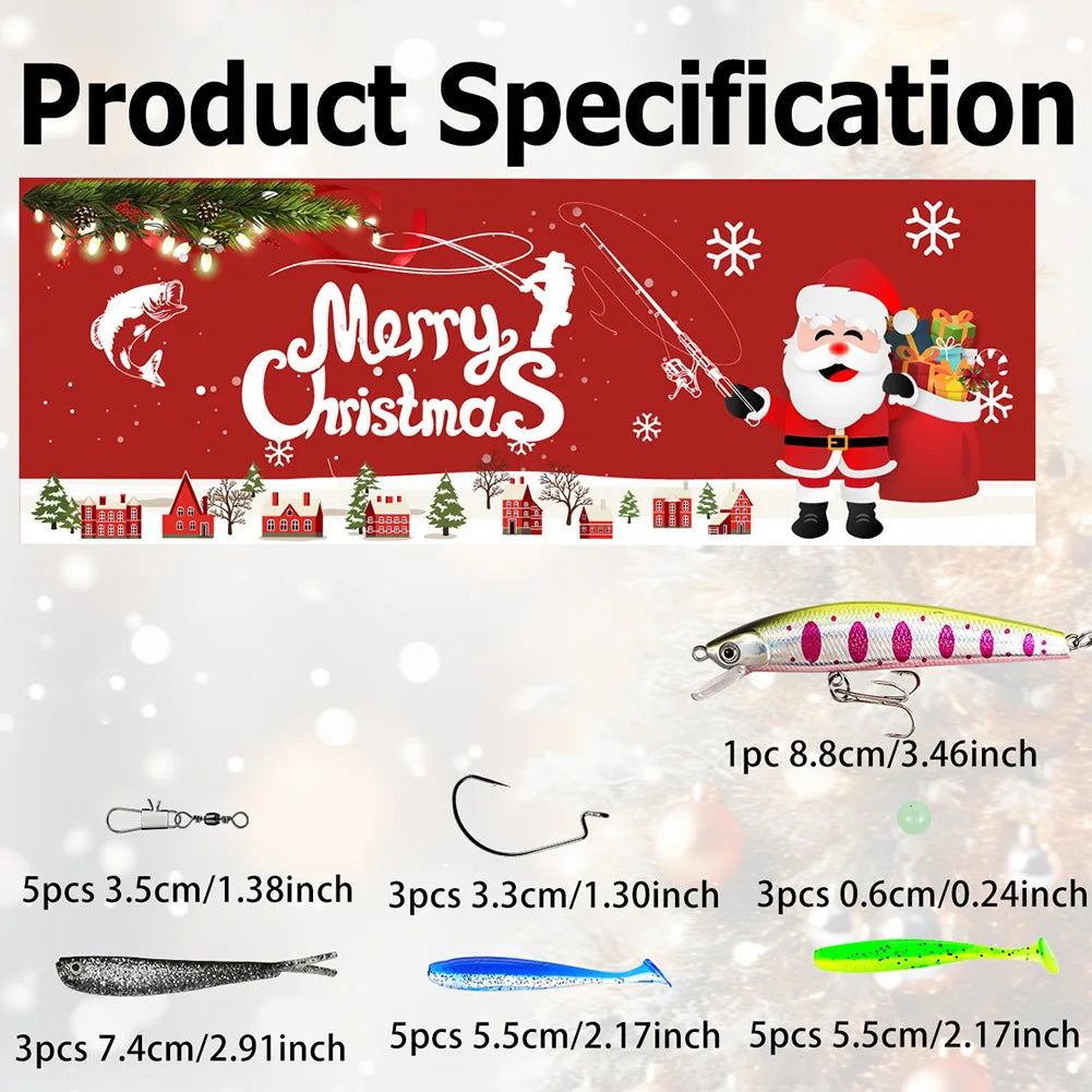 Fishing Pole Set Full Kits Telescopic Fishing Rod and Reel Combo Travel Pole Set Xmas Surprise Gift for Father Grandpa Boyfriend