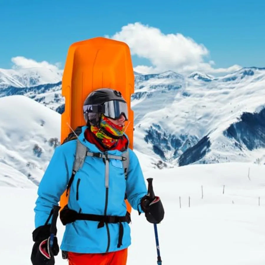 Expedition Pro Utility Sled – Heavy Duty Sled for Hauling Equipment, Orange