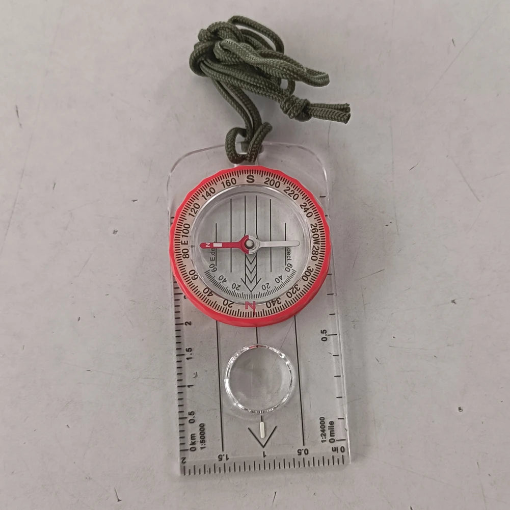 Luminous GPS Compass Shockproof Waterproof Adventure Warehouse Compass High Accuracy Outdoor Multifunctional for Hiking Survival