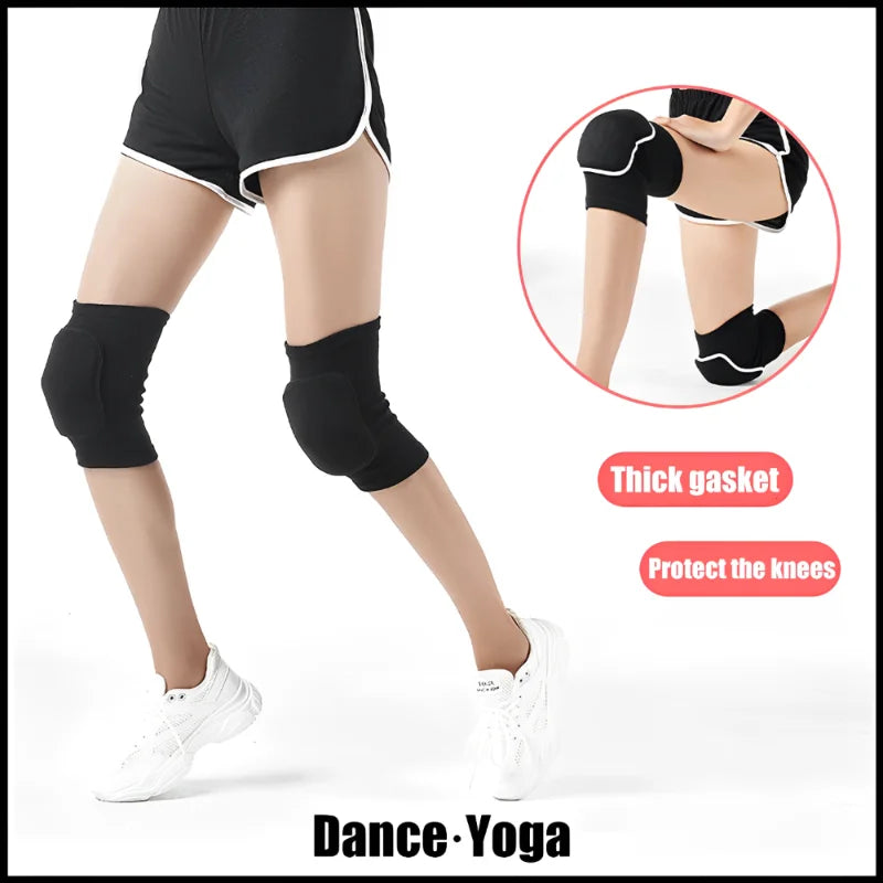 1pc Protective Sports Knee Pads for Men Women, Kids Knees, Knee Braces, Dance, Yoga, Volleyball, Football, Cycling, Tennis