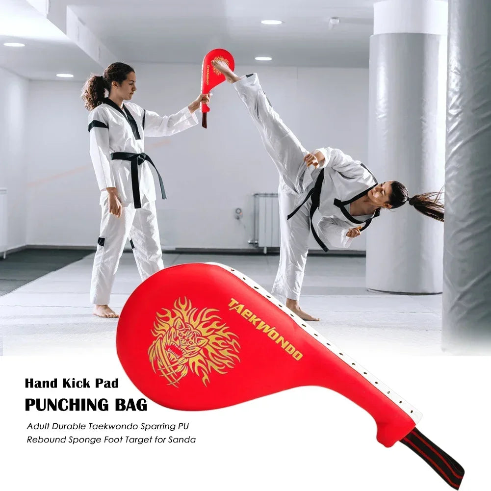 Taekwondo Boxing Pads for Children Kick Pad Target Karate Punch PU Rebound Foot Hand Target Kick Kid Adult Boxing Pad Kickboxing