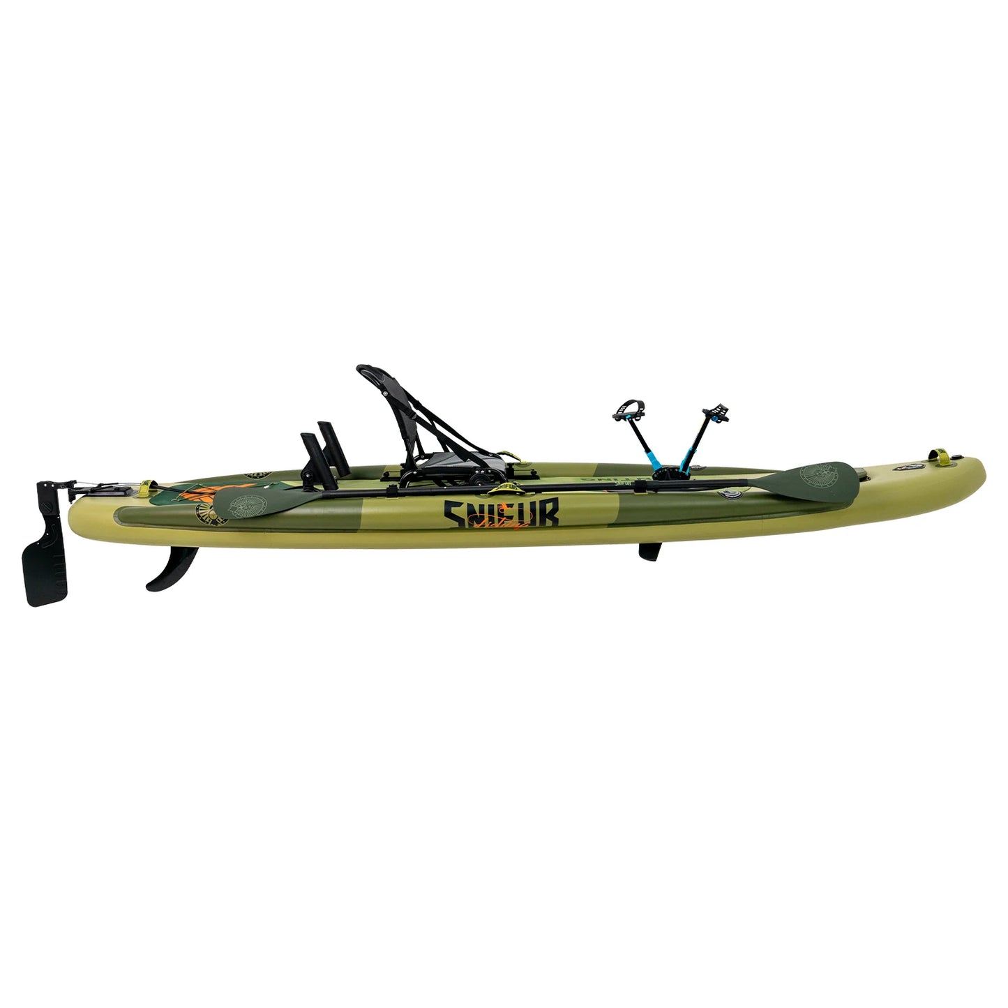 Nawakar Inflatable Paddle Board Kayak Portable Touring Kayak with Padded Seat Inflatable Adventure Boat for Fishing,Thrilling