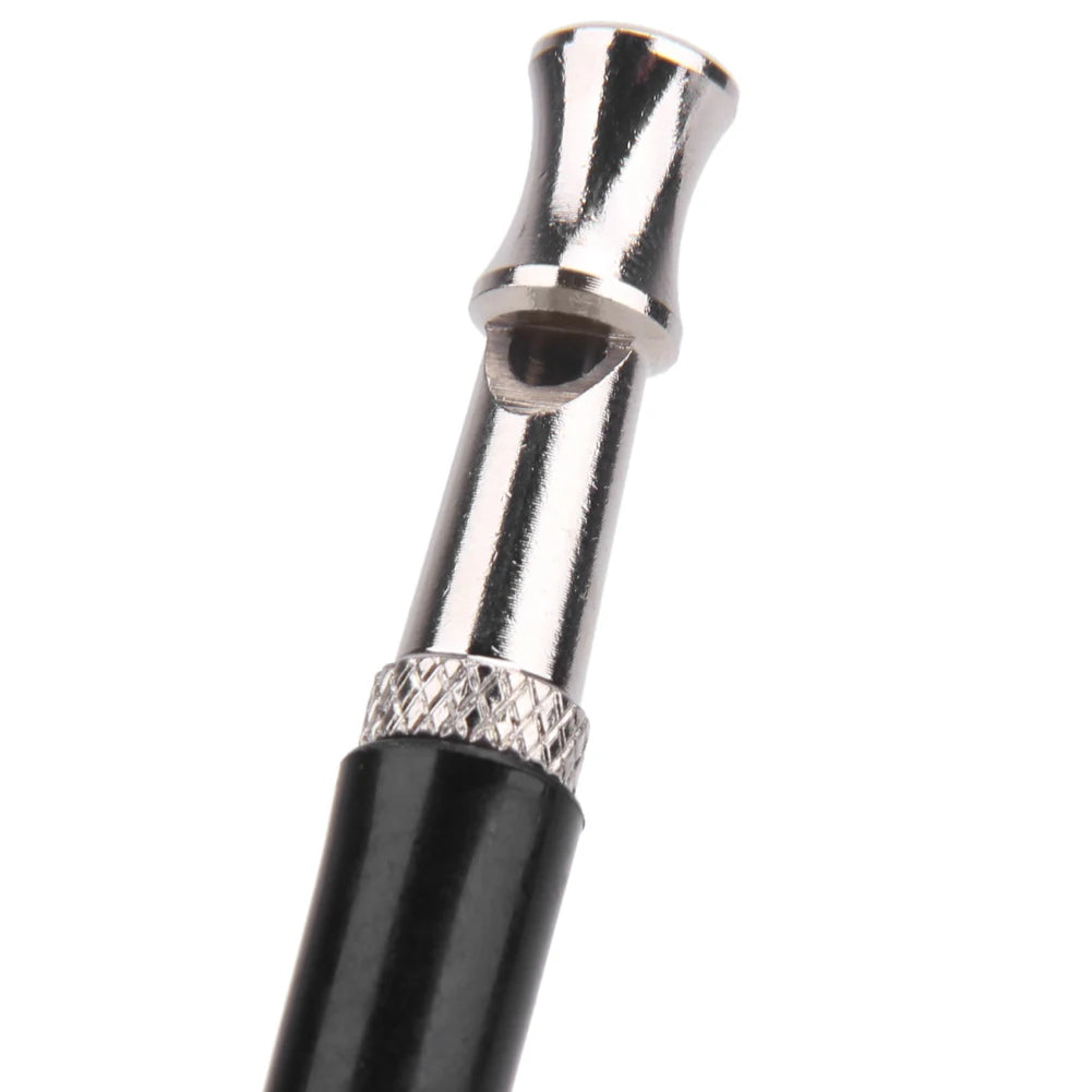 Ultrasonic Dog Trained Whistle Two-tone Copper Voice Control Stop Barking Tool Portable with Keyring Sound Toys Pet Accessories