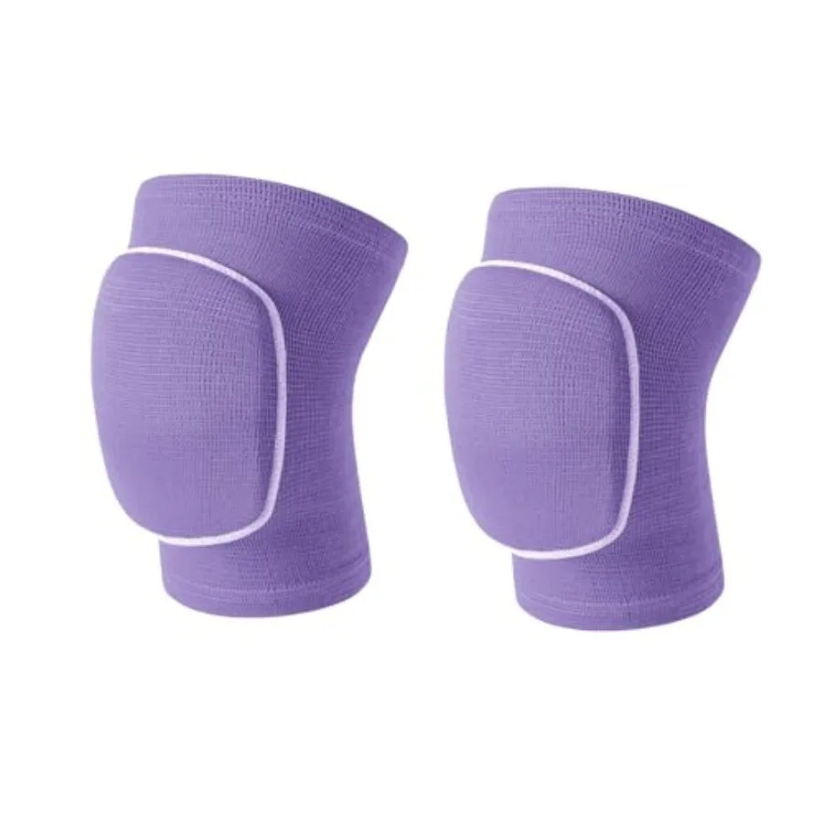 Knee Pad, Anti-Slip Padded Sponge Knee Brace Breathable Flexible Elastic Knee Support for Football Volleyball Dance Skating Bas