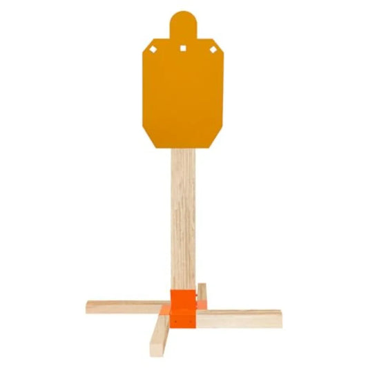 Target Stand System 7x12 inch AR500 Steel Hostage Reactive Shooting Target 3 8 Thick with 2x4 Target Stand Kit for Outdoor Rang