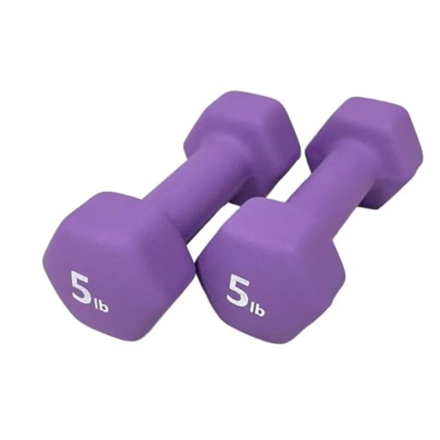Neoprene Coated Dumbbell Hand Weight Set