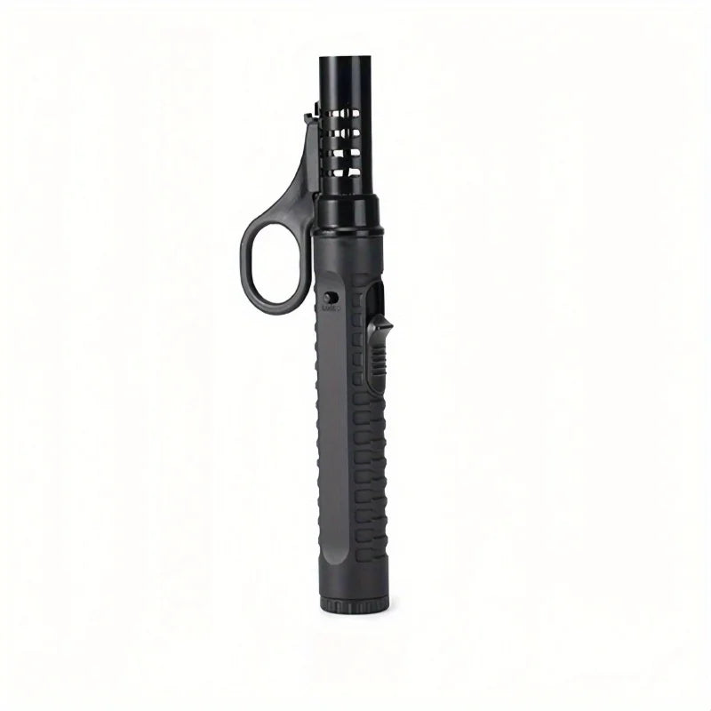Outdoor Camping Portable Gas Lighter High Firepower Windproof Torch Lighter Adjustable Flame Size for Men's Gift Camping BBQ