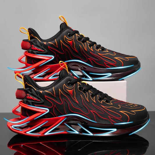 Men's Casual Breathable Sneakers Luxury Trainer Race Fashion Running Shoes for Women Tenis Shoes