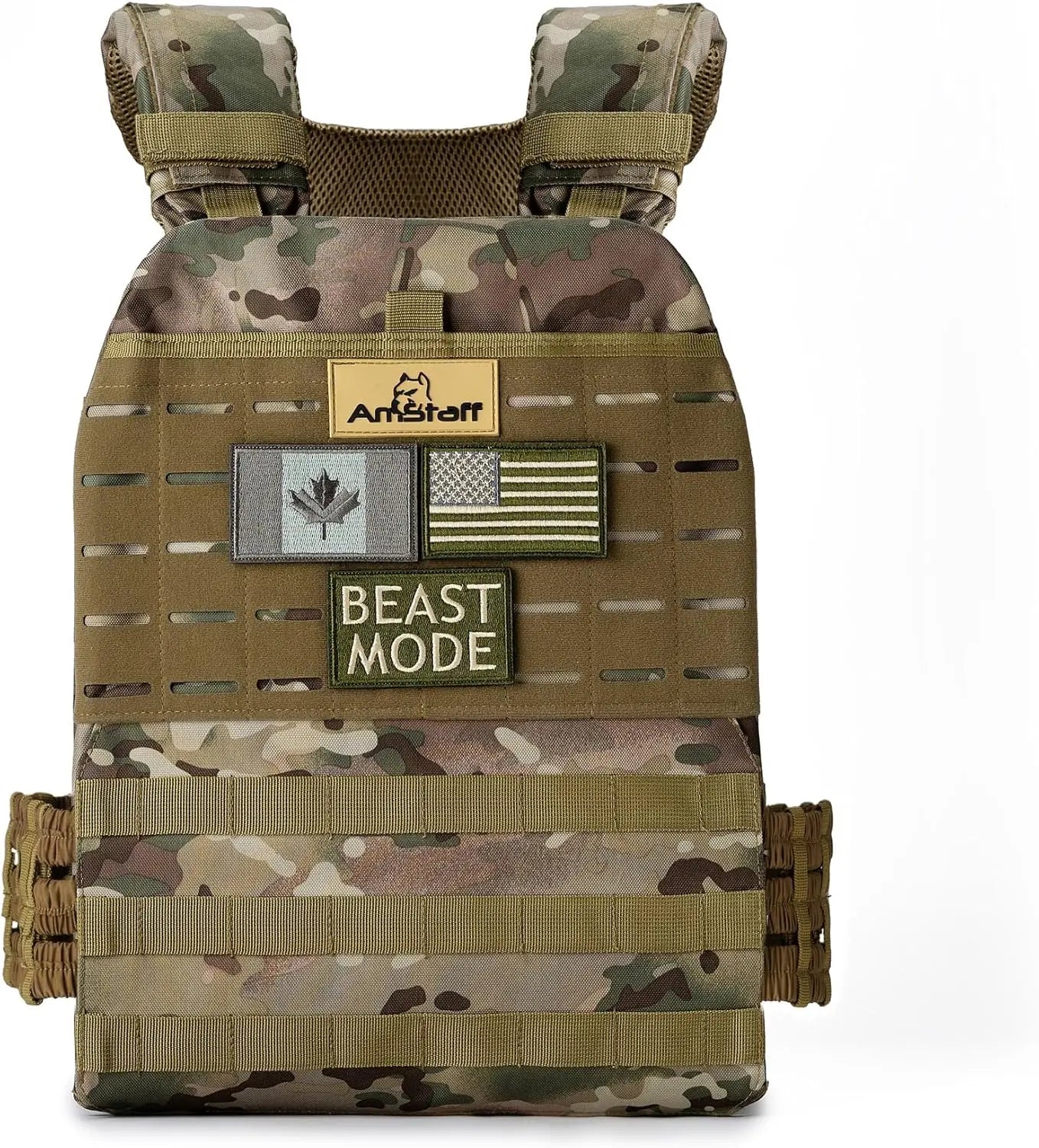 Tactical Weighted Vest - Adjustable Weight Vests - Versatile Wearable Vest for Fitness Workouts, Strength and Endurance Training