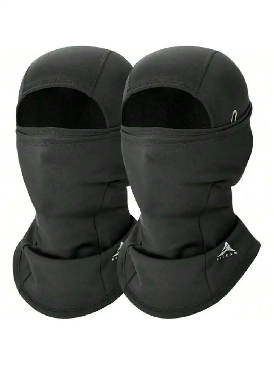 Double Layer Windproof Thermal Balaclava Ski Mask For Cold Weather Outdoor Sports