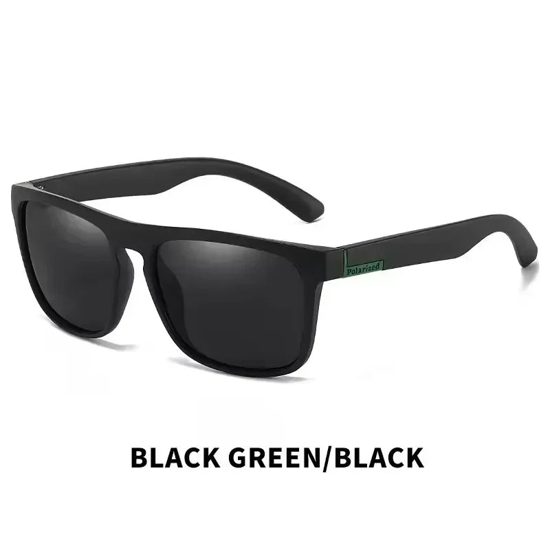 Fashion Sports Sunglasses Polarized UV Protection Personalized Glasses Square Frame Metal Men's And Women's UV400 Eyewear