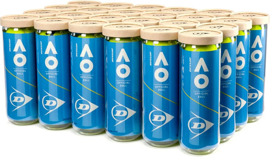 Professional Tennis Balls for Training and Matches, Case of 24 Cans (72 Balls), Durable and High-Performance