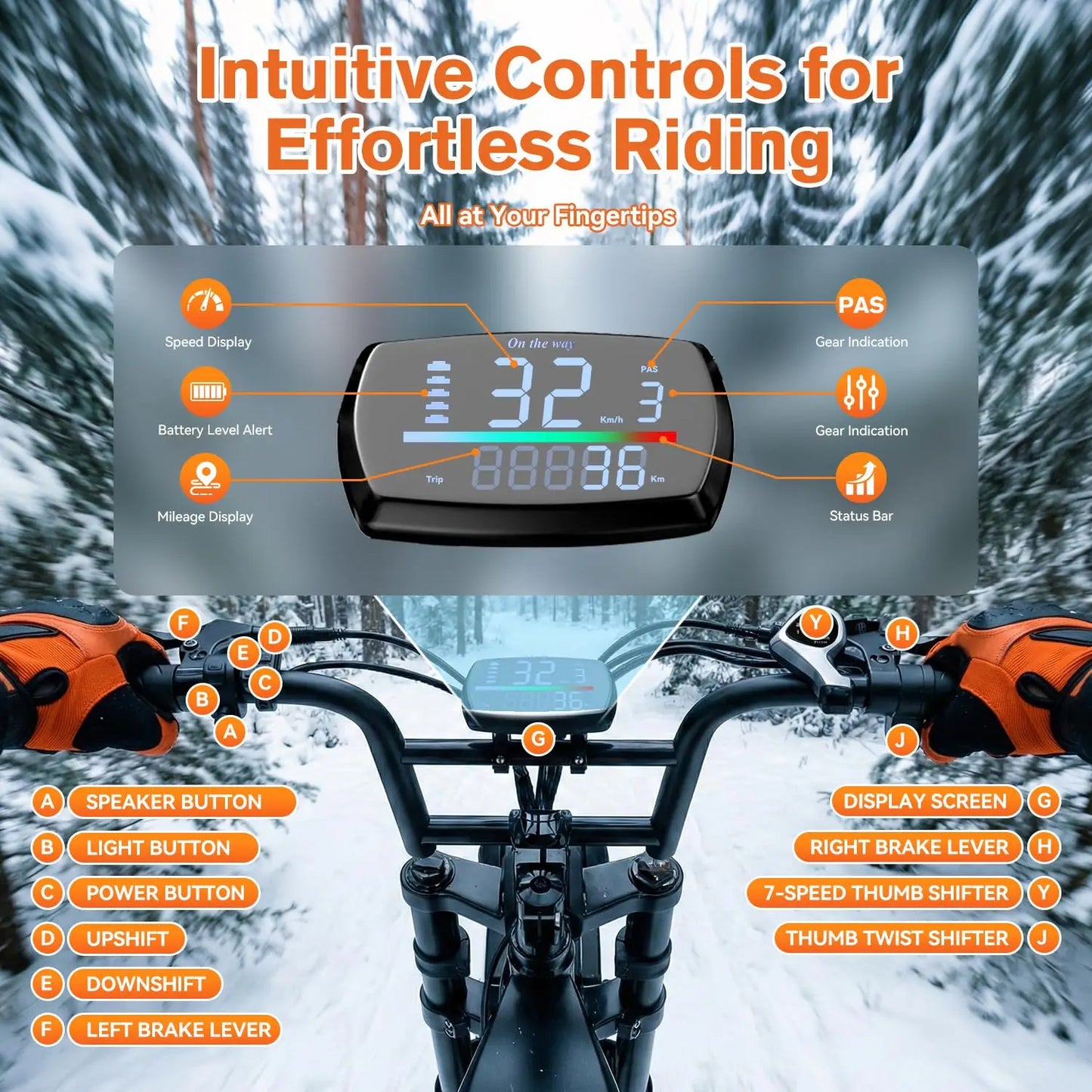 Electric Bike for Adults, 2500W Peak Moto Ebike, 25MPH Electric Dirt Bike, 48V Battery, 80/100/120 Miles Range,, Customized
