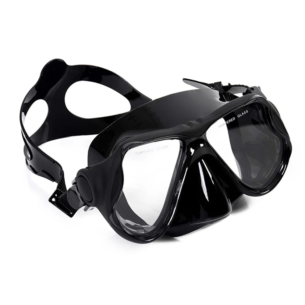 Scuba Diving Mask Anti-Fog Professional Snorkeling Mask Panoramic Wide View Snorkels Diving Goggles for Free Swim
