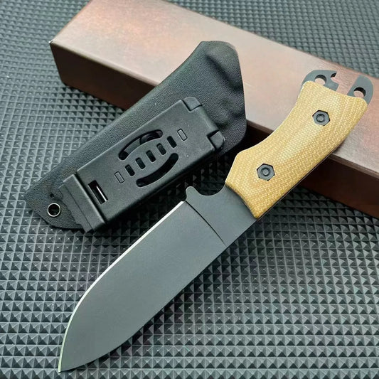 High Hardness Tactical Outdoor Knives Multifunctional Jungle Pocket Survival Hunting Combat Knife Camping Hiking Cutting Tools